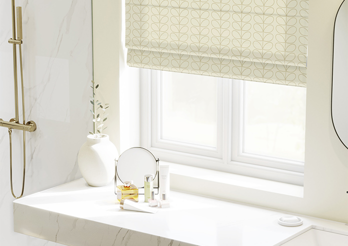 Orla Kiely Linear Stem, Natural - Roman Blind - Image 5